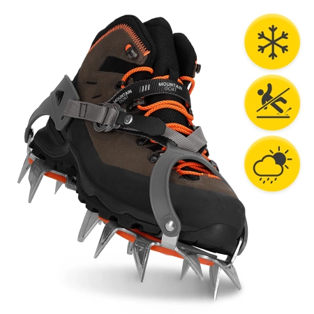 Crampoane Mountain Goat PRO pentru coș, mărimi 36-46 + husă