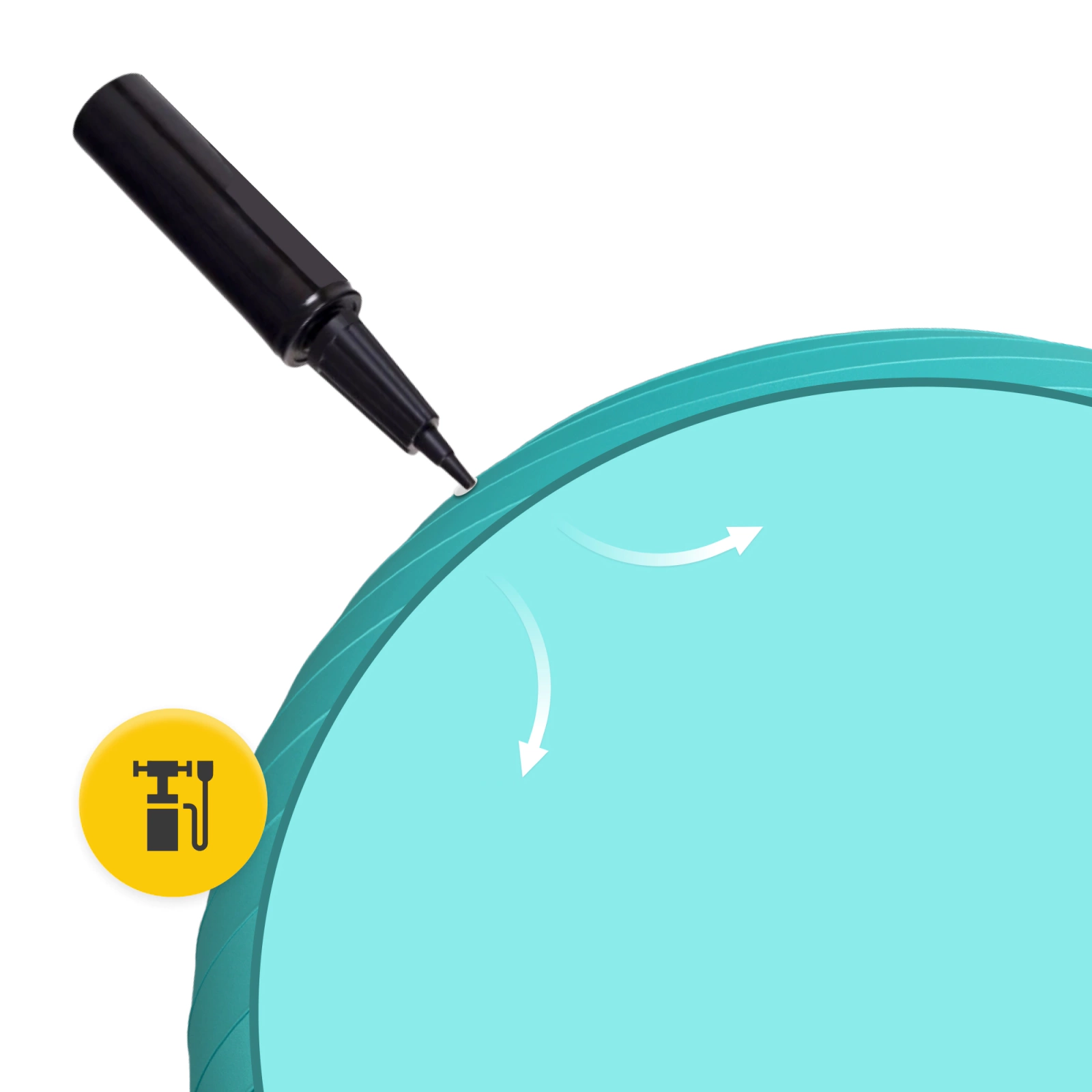 Minge de gimnastică gonflabilă 85 cm