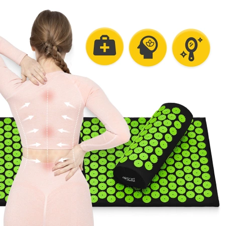 Covoraș clasică de presopunctură de mărime mare cu pernă XL