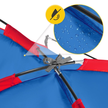 Cort de plajă PRO albastru