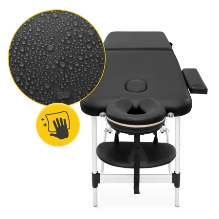 Masă de masaj din aluminiu, 70 cm