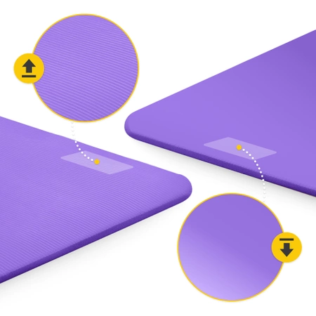 Saltea fitness pentru yoga NBR 1 cm