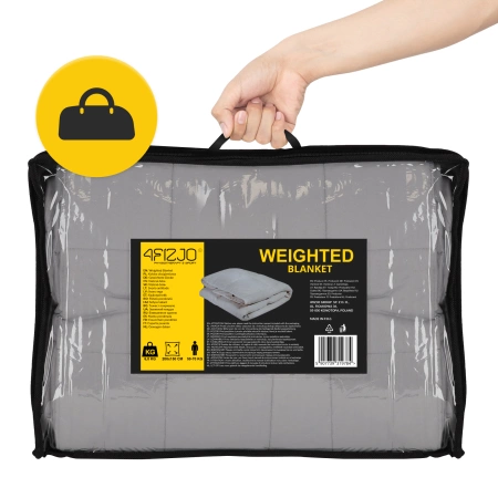 Pătură ponderată antistres 6,8 kg