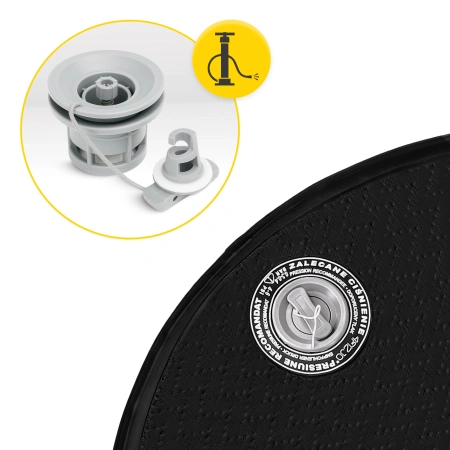 Cadă gonflabilă ovală cu cusături picurate pentru înotul de iarnă