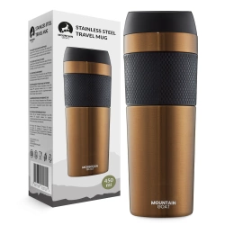 Cana termică Mountain Goat TRAVEL 450 ml maro