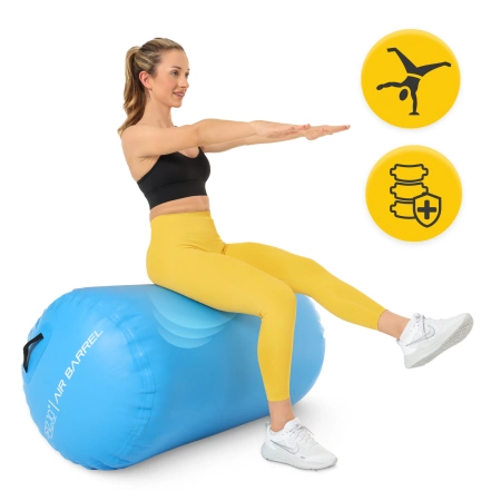 Cilindru gonflabil de gimnastică AIR BARREL 75 cm