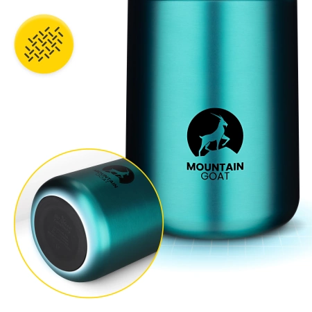 Termos pentru prânz din oțel inoxidabil 720 ml acvamarin