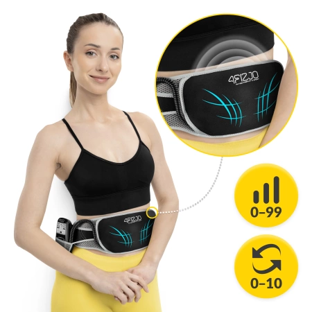 Centura EMS pentru electrostimularea mușchilor abdominali