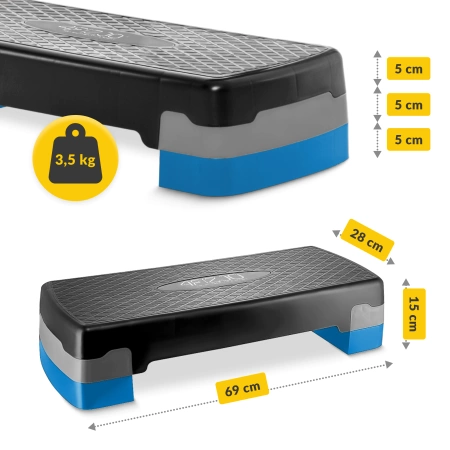 Stepper aerobic Standard cu 2 trepte