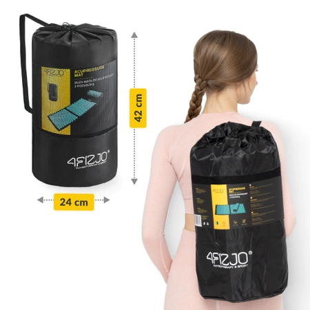 Covoraș clasică de presopunctură de mărime mare cu pernă XL