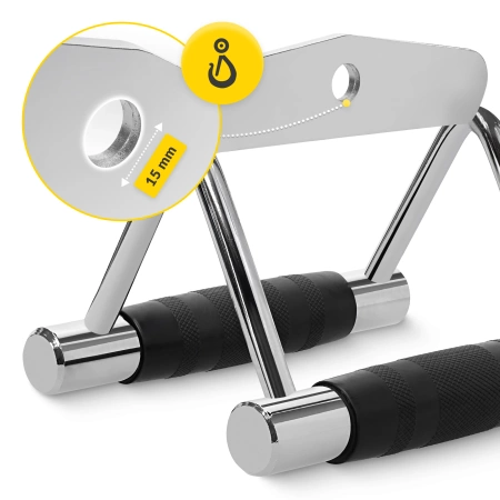 Mâner dublu pentru tracțiuni, triunghiular