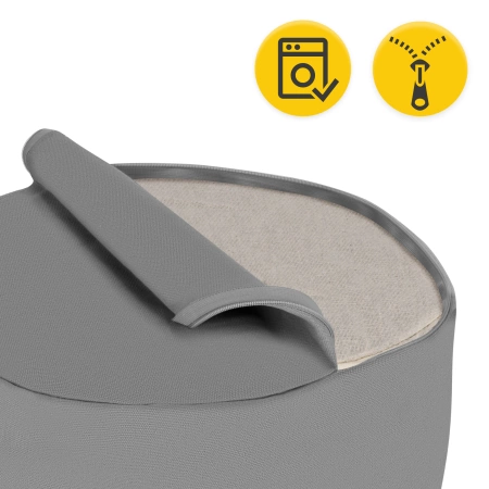 Perna de yoga Zafu rotundă