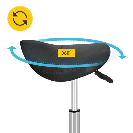 Scaun pivotant de tip șa pentru masaj ERGO