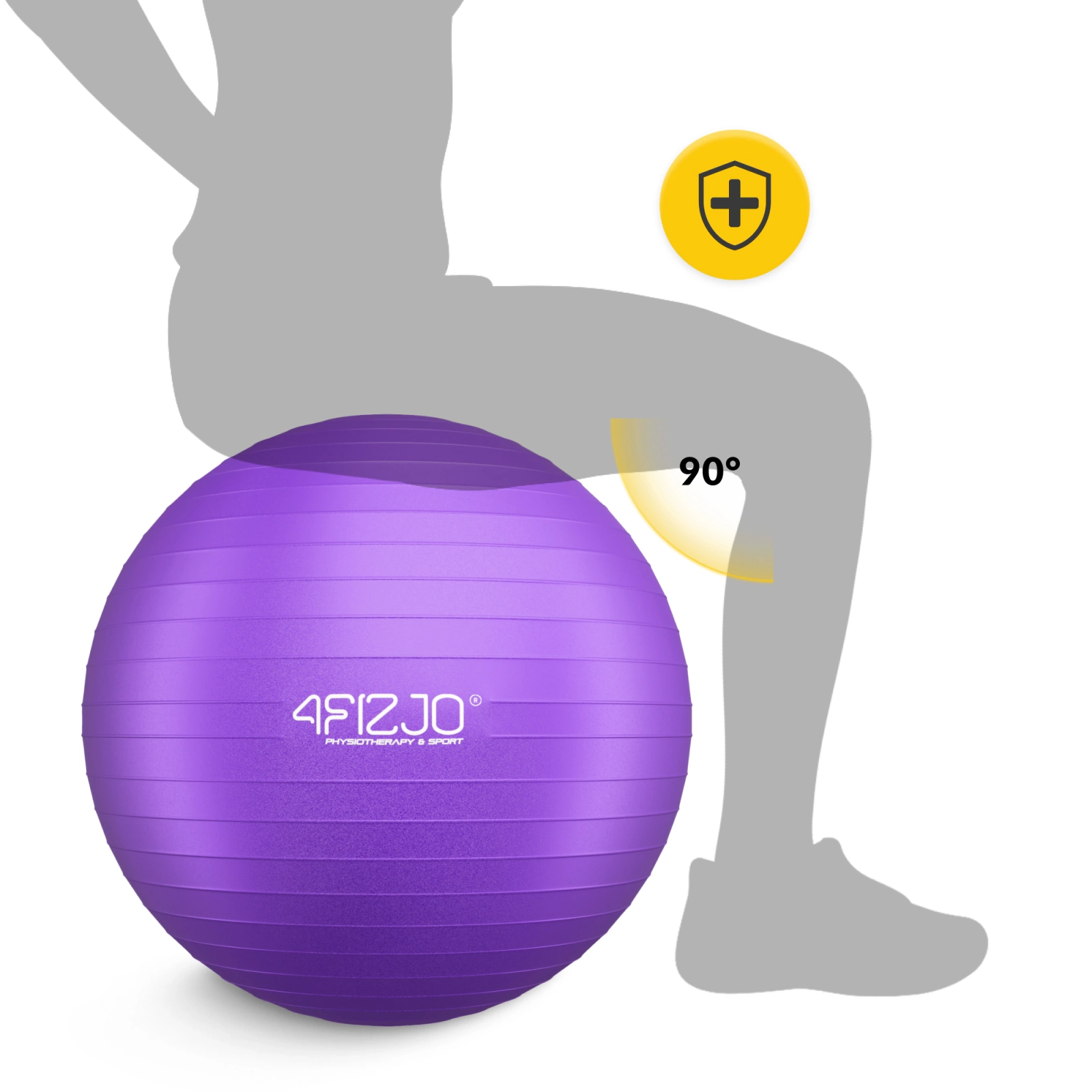 Minge de gimnastică gonflabilă 75 cm