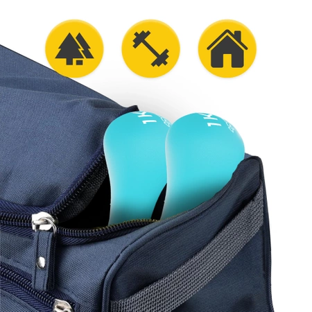 Gantere cu 8-shape 2 x 1 kg