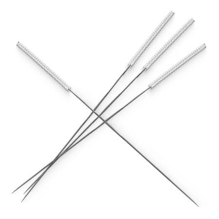 Ace de acupunctură cu ghid 100 buc. 0,25 x 60 mm