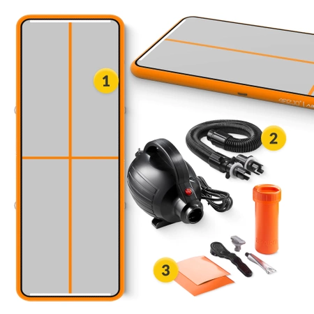 Pistă acrobatică AIR MAT 5 x 2 x 0,2 m