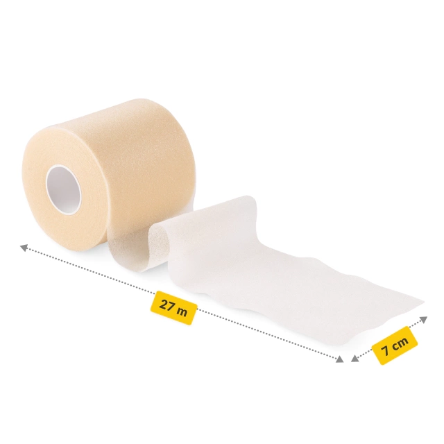 Tampon de bandaj 27 m x 7 cm