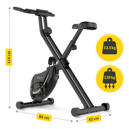 Bicicletă staționară magnetică pliabilă MY-FLEX