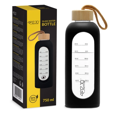Sticlă de apă din sticlă 750 ml