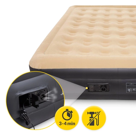 Saltea gonflabilă Avenli pentru două persoane 203 x 157 x 47 cm