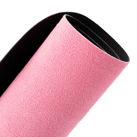 Covora de yoga și exerciții din piele de căprioară 1,5 mm roz