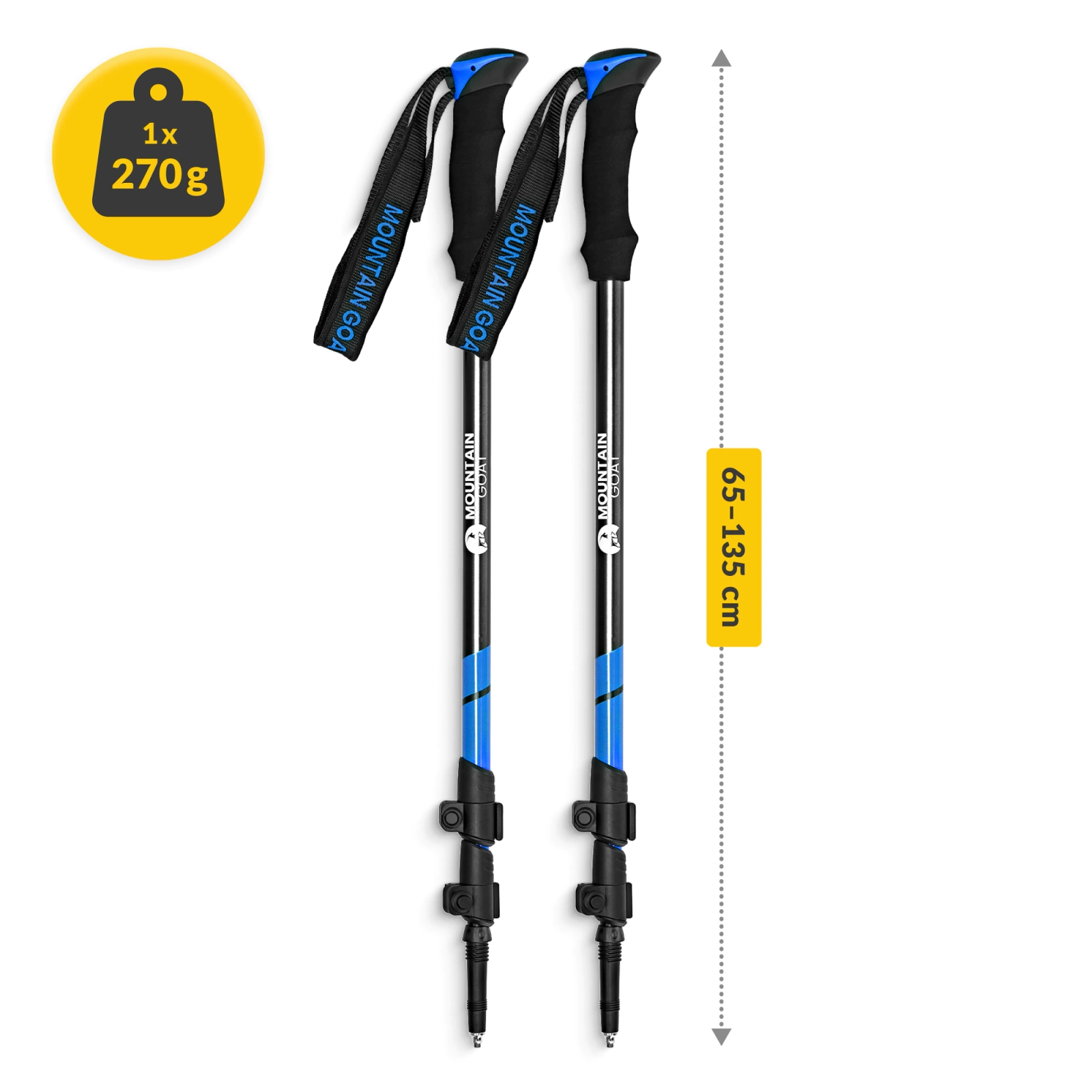 Bastoane de trekking PEAK+