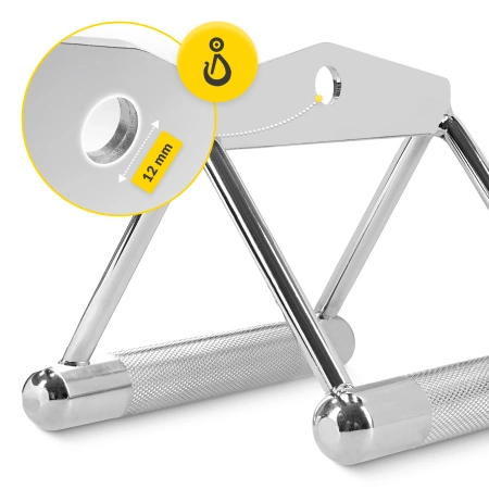 Mâner dublu triunghiular pentru tracțiuni