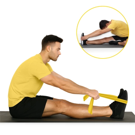 Bandă de reabilitare FLAT BAND 1-2 kg 30 m