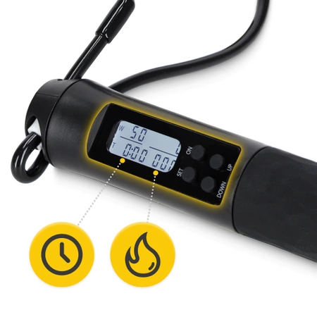 Coardă de sărit cu contor și bile