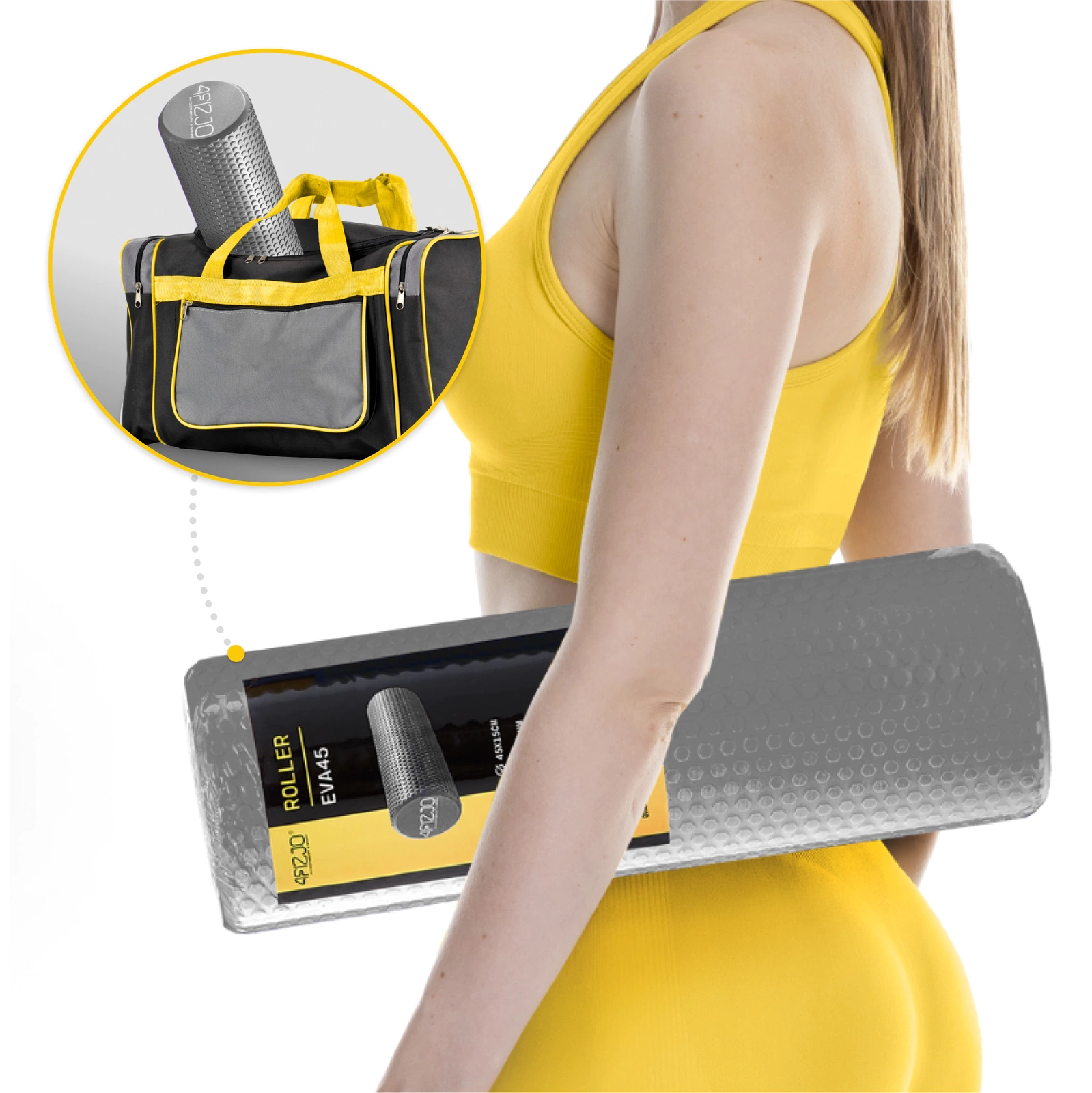 Rola cu mini proeminențe CARE+ 45CM