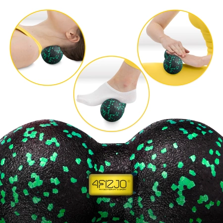 Minge de masaj dublă EPP 12 cm