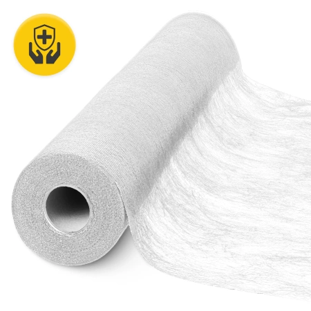 Covora medicală în rolă MED 60 cm x 50 m albă