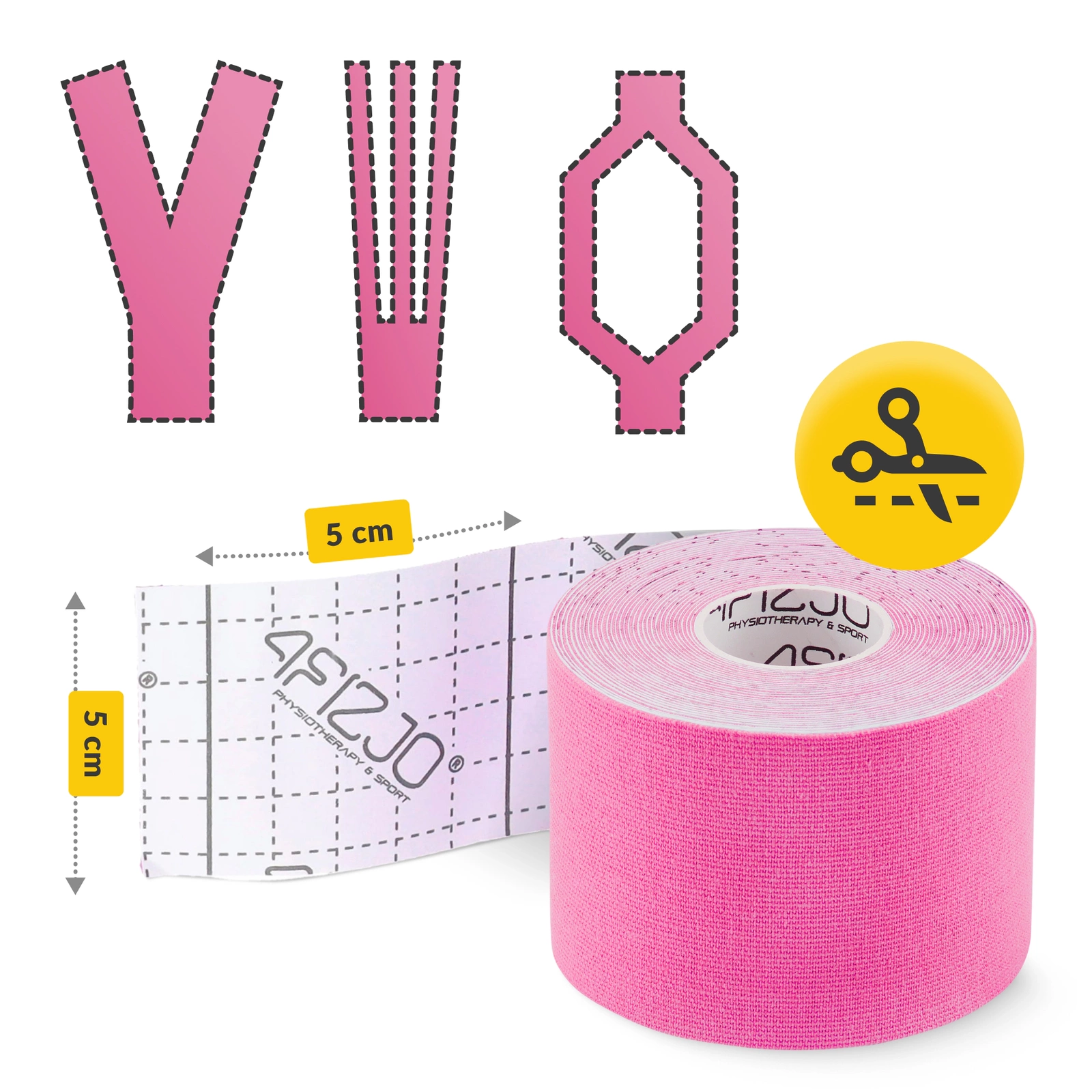 Bandă Kinesiotaping 5 cm x 5 m