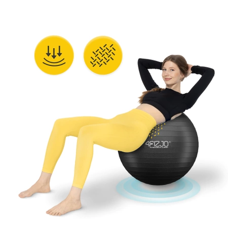 Minge gonflabilă de gimnastică pentru fitness 65 cm