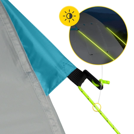 Cort turistic PRIME TRIO MOUNTAIN GOAT gri