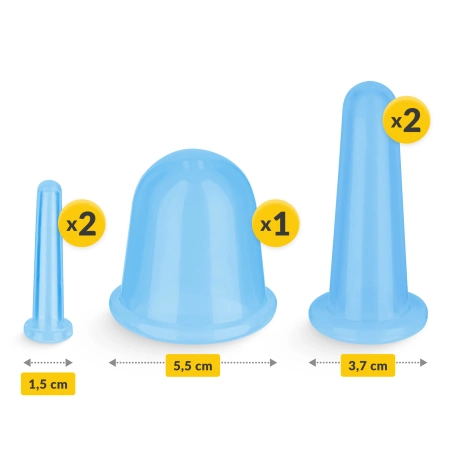 Bule faciale din silicon 5 buc.