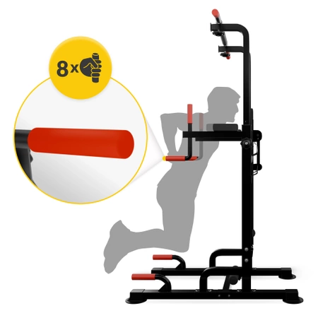 Bară multifuncțională pentru tracțiuni cu tijă și bancă PRO+