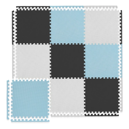 Set de 9 covorașe puzzle - „Cer albastru”