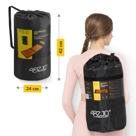 Covoraș clasică de presopunctură de mărime mare cu pernă XL