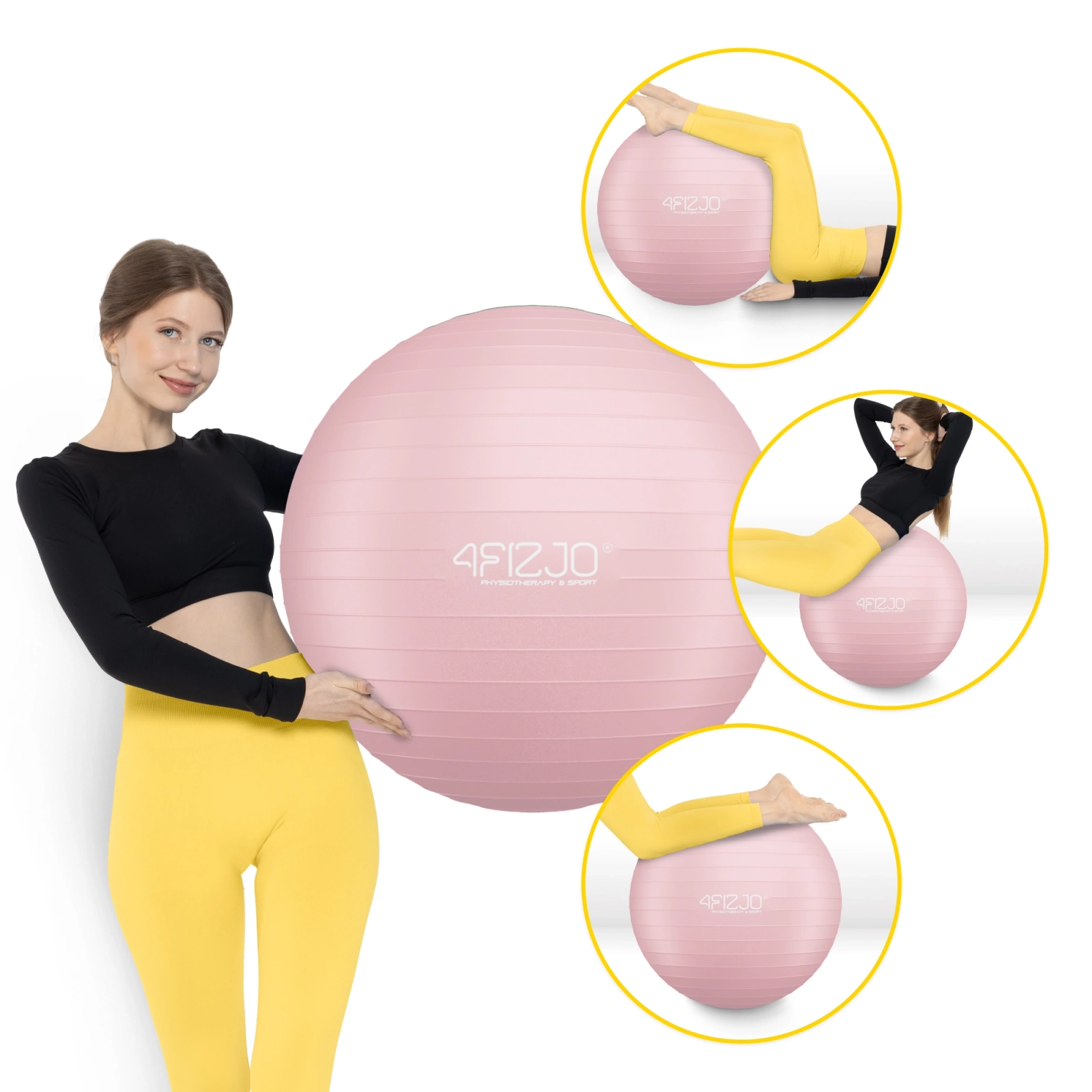 Minge de gimnastică gonflabilă 85 cm