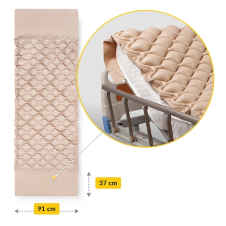 Saltea antiescară STD cu compresor