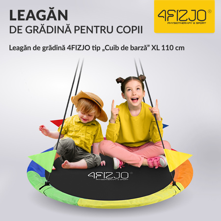 Leagăn de grădină pentru copii XL 110 cm