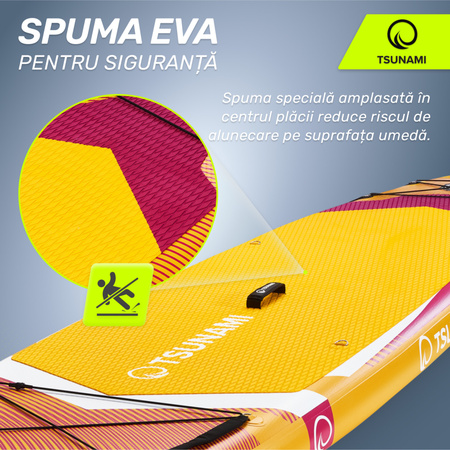 Placă SUP PRO TSUNAMI paddle board 350 cm T11