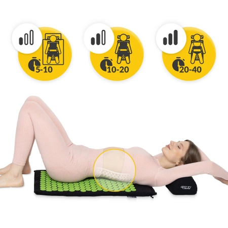 Covoraș clasică de presopunctură cu pernă