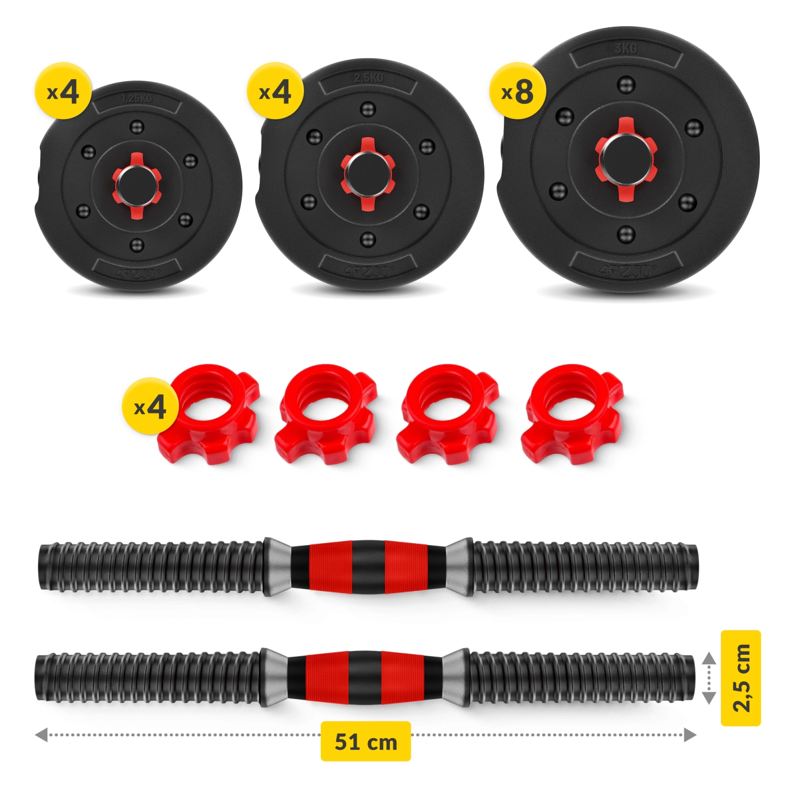 Haltere Reglabile de Bitum 40 kg
