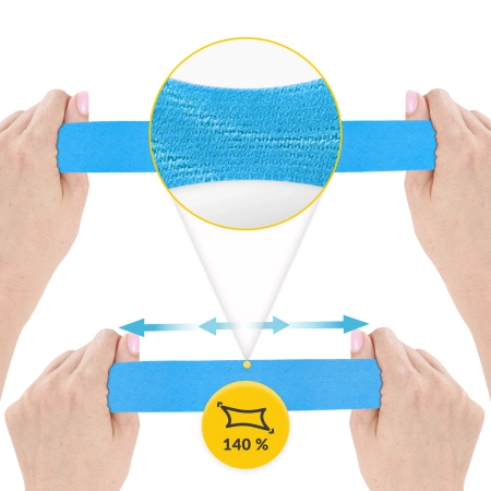 Bandă kinesiologică, Kinesio Tape, 5 cm x 31 m