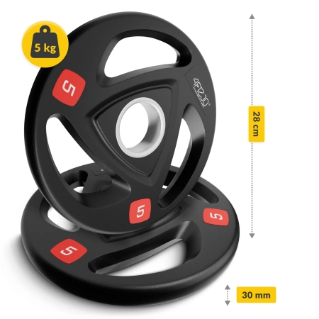 Greutăți olimpice 2 x 5 kg