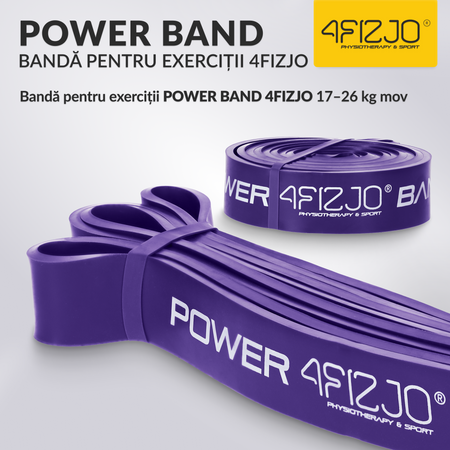 Bandă de rezistență POWER BAND 17-26 kg (4/6)