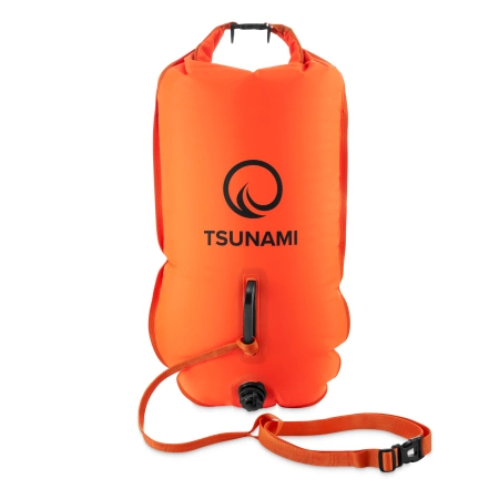 Geamandură de înot, gonflabilă + buzunar uscat 2 în 1 TSUNAMI